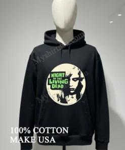 Night Of The Living Dead Zombie Face Movie funny america t-shirts