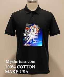 Nikola Jokic 3 Time Kia Mvp Became The Fastest Player To Reach 15000 Points 7500 Rebounds And 5000 Assists Shirt