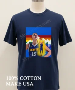 Nikola Jokic Denver Nuggets Essential funny america t-shirts