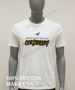 Nobody Said It Would Be Nembeasy Andrew Nembhard Indiana Pacers Folding Chair funny america t-shirts