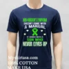 Non Hodgkins Lymphoma Comes With A Son Who Never Gives Up Shirt Navy Shirt