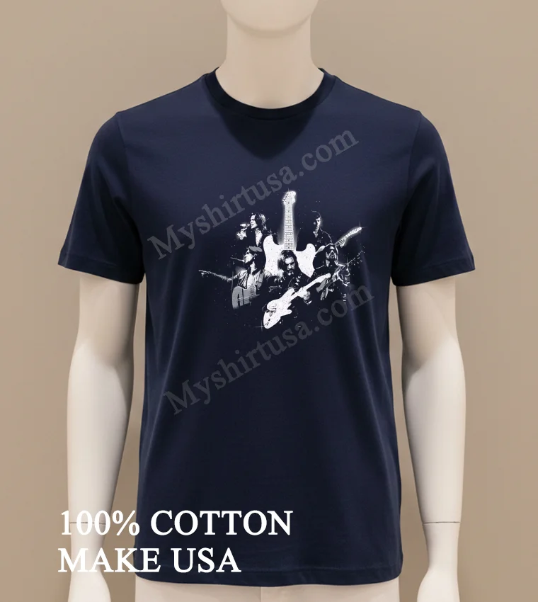 North American Tour In 2026 Night Retro Shirt Navy Shirt