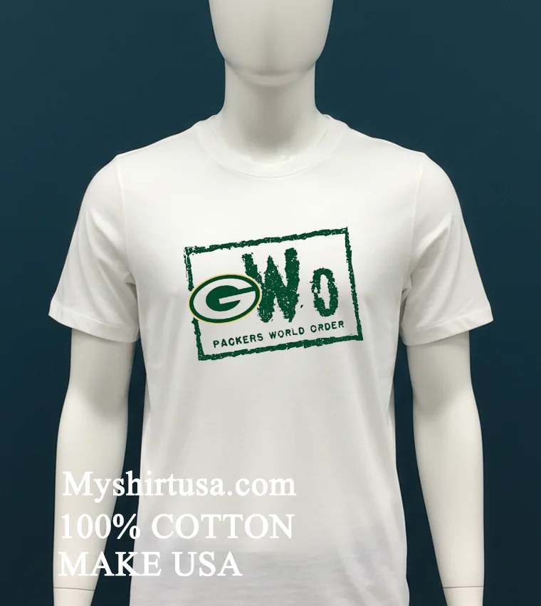 Nwo Green Bay Packers World Order Shirt - white-t-shirt Nwo Green Bay Packers World Order Shirt White T Shirt 2