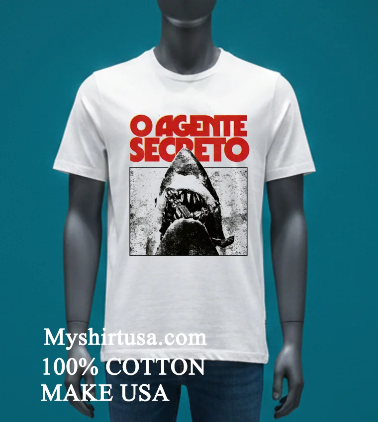 O Agente Secreto Retro Shirt White T Shirt 3
