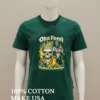Oba Femi The Ruler The Destroyer Crowned Skull And Fire Shirt Green Shirt