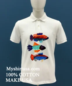 Ocean Fish Trio Washed Shirt