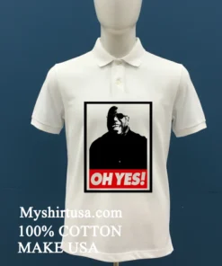 Oh Yes Morpheus Matrix Poster Shirt