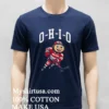 Ohio State Buckeyes 2026 Ncaa Hockey Mascot Shirt Navy Shirt
