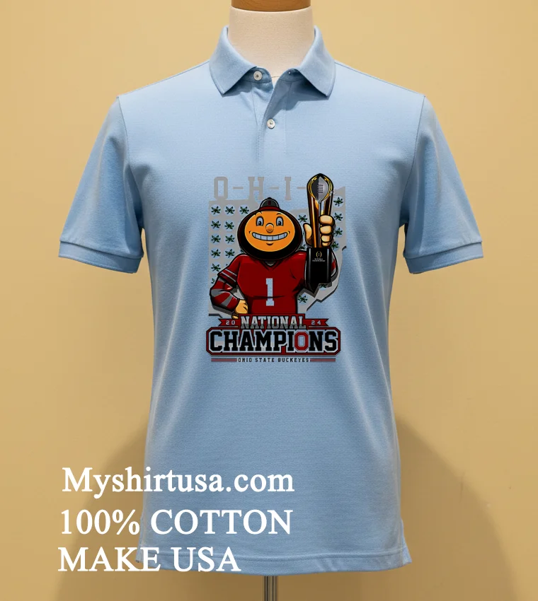 Ohio State Buckeyes Football Are Playoff 2025 National Champions Shirt Blue Shirt