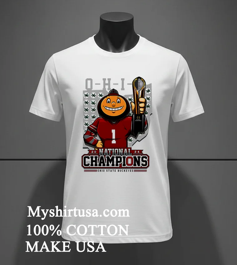 Ohio State Buckeyes Football Are Playoff 2025 National Champions Shirt - white-t-shirt Ohio State Buckeyes Football Are Playoff 2025 National Champions Shirt White T Shirt 2