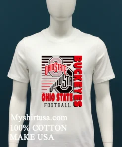 Ohio State Buckeyes Football Throwback Washed Shirt