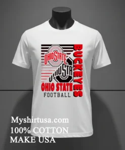 Ohio State Buckeyes Football Throwback Washed Shirt