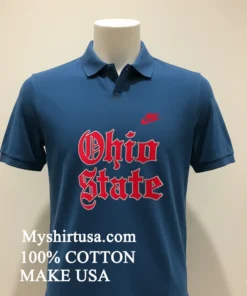 Ohio State Buckeyes Old English Black Shirt