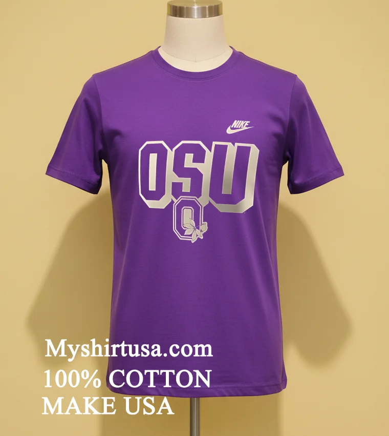 Ohio State Buckeyes Team Bold Shirt Purple Shirt