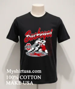 Ohio State Buckeyes Wrestling Mat Action Shirt