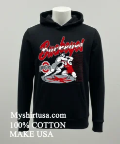Ohio State Buckeyes Wrestling Mat Action Shirt