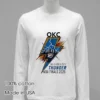 Oklahoma City Thunder Nba Finals 2025 Skyline Lightning Shirt White T Shirt