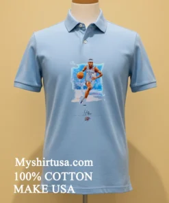 Oklahoma City Thunder Shai Gilgeous Alexander Player Signature Shirt