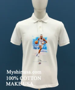 Oklahoma City Thunder Shai Gilgeous Alexander Player Signature Shirt