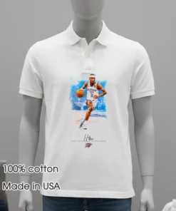 Oklahoma City Thunder Shai Gilgeous Alexander Player Signature Shirt