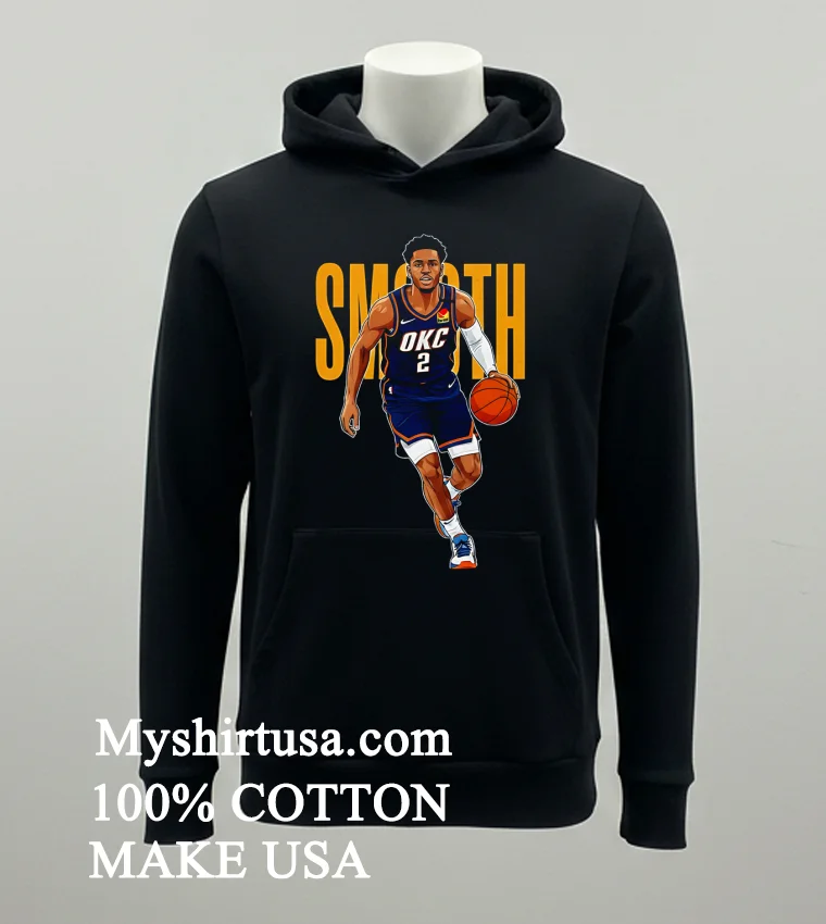 Oklahoma City Thunder Shai Gilgeous Alexander Smooth Shirt - balck-shirt Oklahoma City Thunder Shai Gilgeous Alexander Smooth Shirt Balck Shirt