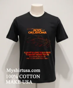 Oklahoma State Cowboys Cross Canadian Ragweed 2026 Show Shirt