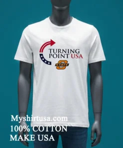 Oklahoma State University Charlie Kirk Turning Point Usa Shirt