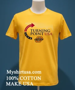 Oklahoma State University Charlie Kirk Turning Point Usa Shirt