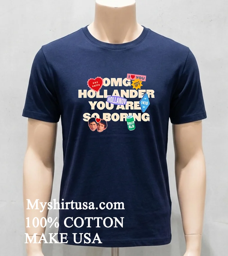 Omg Hollander Shirt Navy Shirt