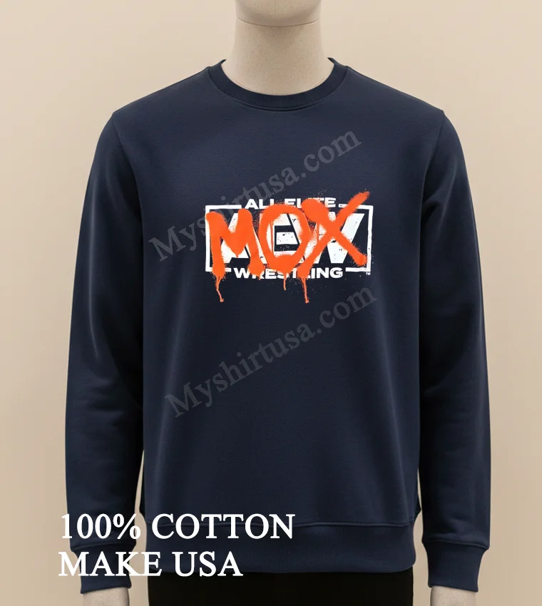 Orange Spray Paint Mox Graffiti All Elite Wrestling funny america t-shirts - long sleve shirt Orange Spray Paint Mox Graffiti All Elite Wrestling Shirt Long Sleve Shirt