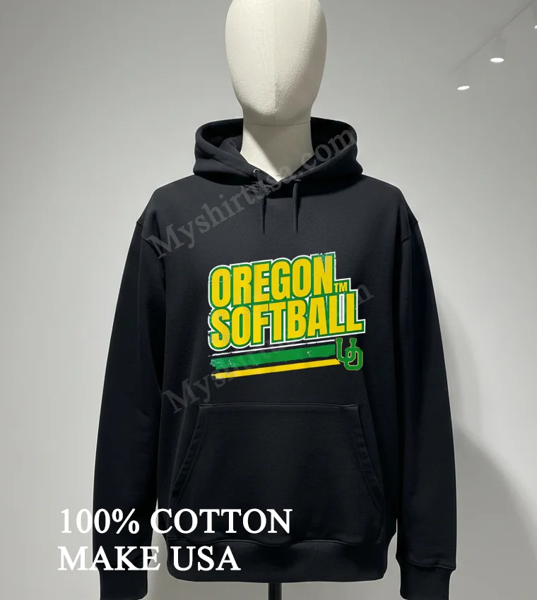 Oregon Softball Uo Logo Graphic Sports Shirt Hoodie Shirt