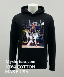 Orlando Magic S Anthony Black Dunks On Four Grizzlies Players Shirt