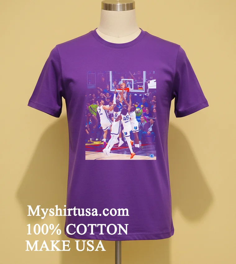 Orlando Magic S Anthony Black Dunks On Four Grizzlies Players Shirt - purple-shirt Orlando Magics Anthony Black Dunks On Four Grizzlies Players Shirt Purple Shirt