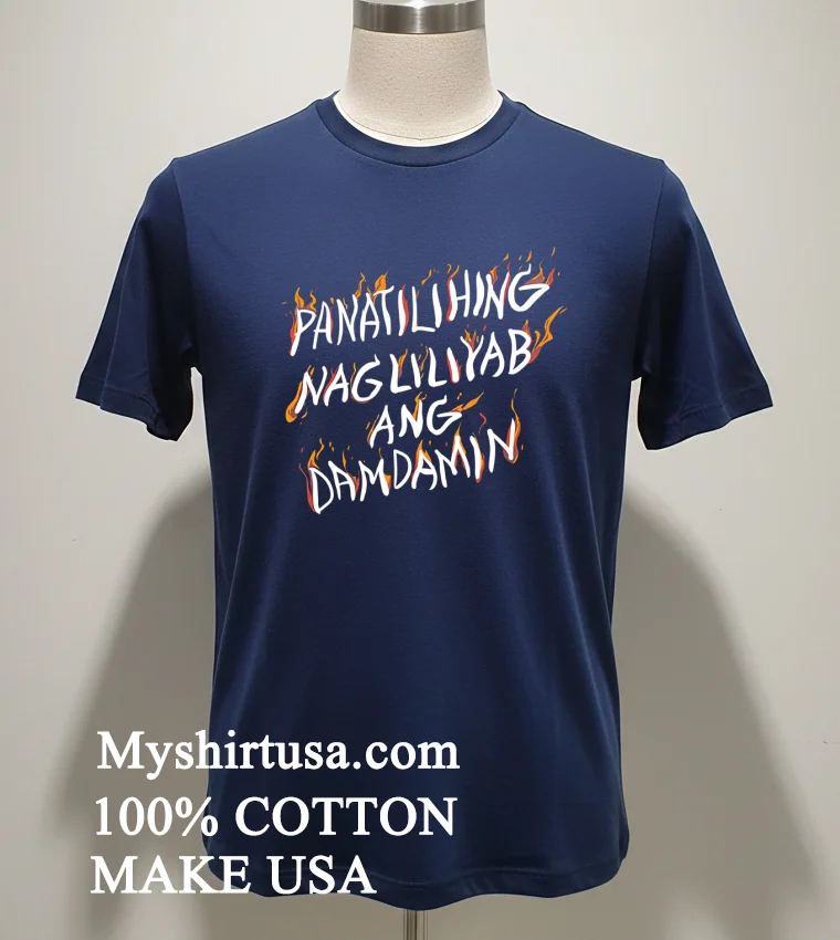 Panatilihing Nagliliyab Ang Damdamin Shirt - navy-shirt Panatilihing Nagliliyab Ang Damdamin Shirt Navy Shirt 1