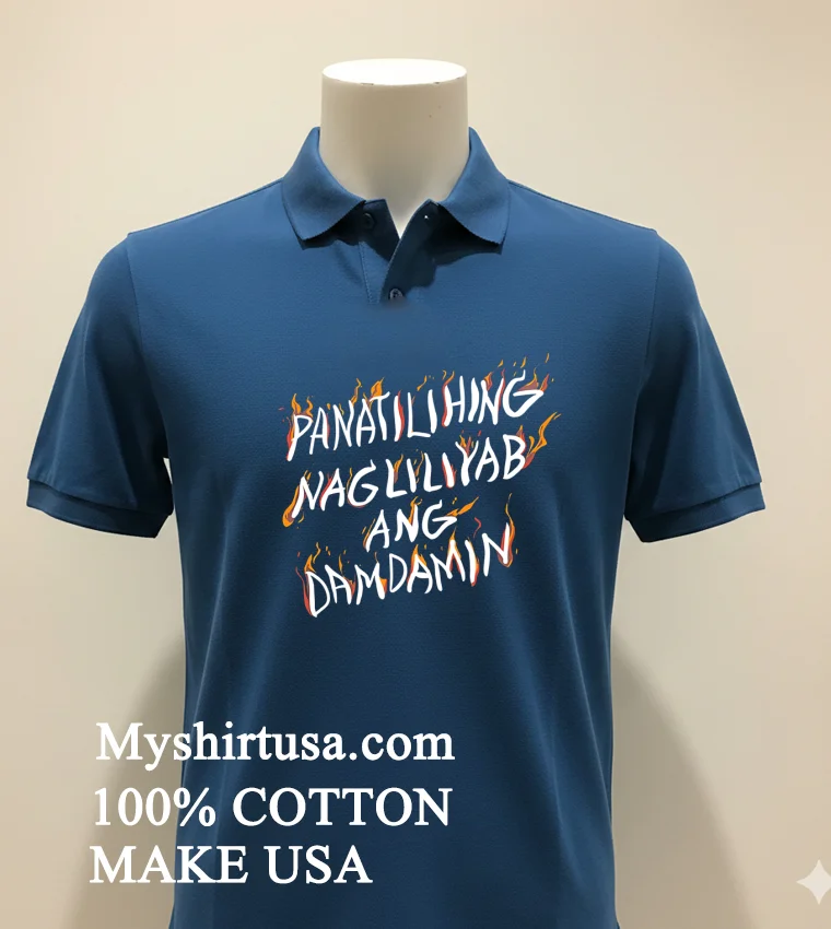 Panatilihing Nagliliyab Ang Damdamin Shirt Navy Shirt 2