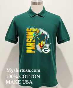 Parsons Momentum Green Bay Packers Big And Tall #1 Classic Shirt