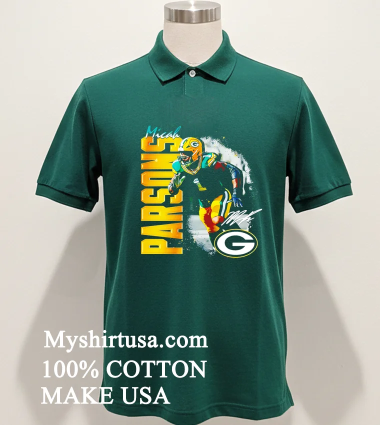 Parsons Momentum Green Bay Packers Big And Tall 1 Classic Shirt Green Shirt