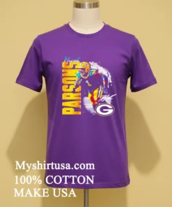 Parsons Momentum Green Bay Packers Big And Tall #1 Classic Shirt