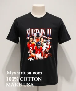 Patrick Surtain Denver Broncos Black Notorious Graphic Shirt