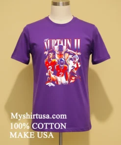 Patrick Surtain Denver Broncos Black Notorious Graphic Shirt