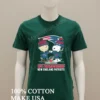 Patriots Charlie Brown Snoopy Fist Bump Afc Championship New England Patriots Shirt Green Shirt