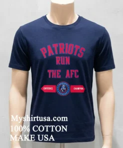 Patriots Run The Afc Conference Champions Shirt