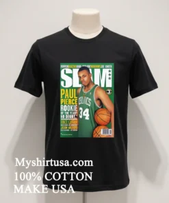 Paul Pierce Celtics Rookie Slam Cover Nba Basketball Shirt