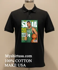 Paul Pierce Celtics Rookie Slam Cover Nba Basketball Shirt