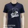 Peanuts Snoopy Woodstock P Letter Sports Logo Shirt Navy Shirt