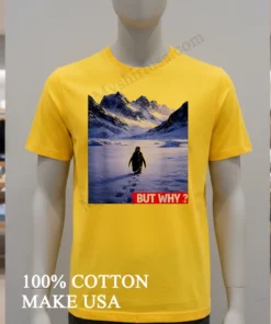 Penguin Meme We Saw Him Heading Straight But Why Shirt