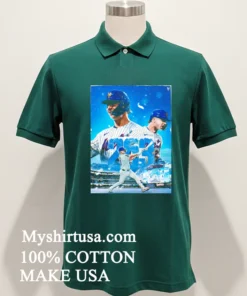 Pete Alonso Polar Bear New York Mets 253 Poster Shirt Green Shirt