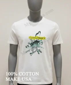 Phil Collins But Seriously Tour Musical Instruments Banner Illustration funny america t-shirts