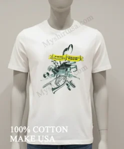 Phil Collins But Seriously Tour Musical Instruments Banner Illustration funny america t-shirts