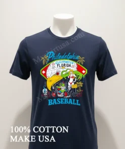 Philadelphia Clearwater Florida Baseball Eagle Gritty Gator Bikini Girl funny america t-shirts